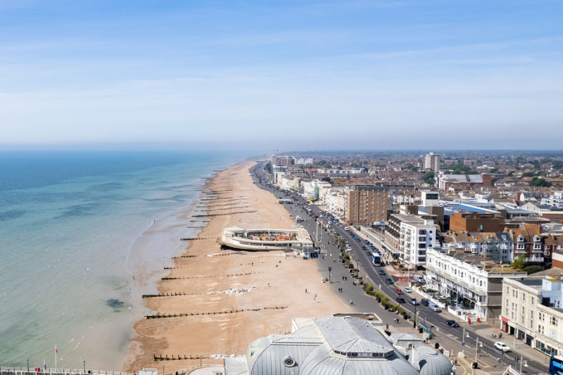 Worthing beach shot 