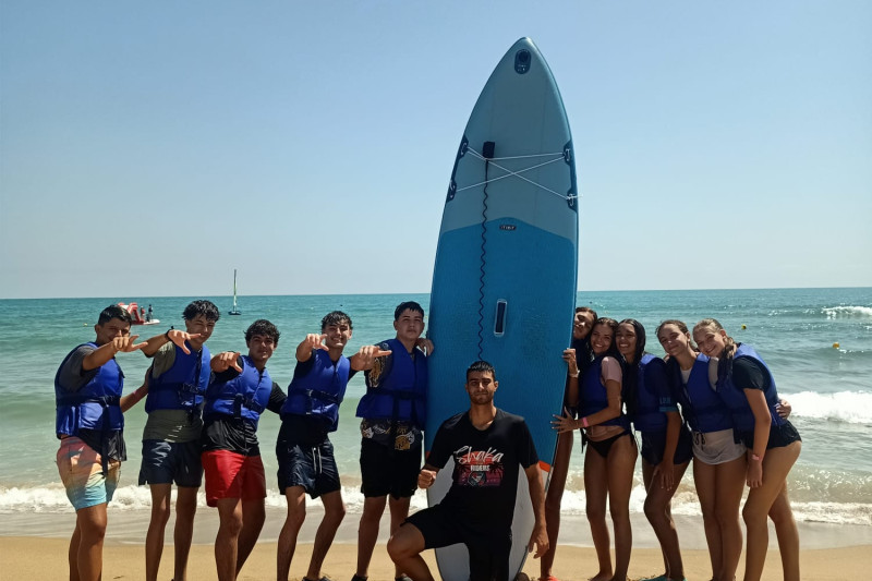 Actividades nauticas en campamento Xeraco Valencia (4)