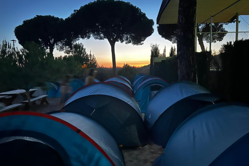 Actividades CBS Summer Camp - noche de acampada