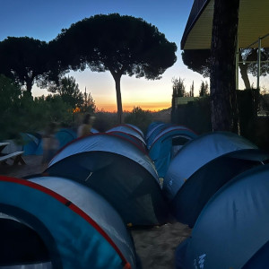 Actividades CBS Summer Camp - noche de acampada