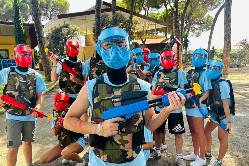 Actividades CBS Summer Camp - Paintball