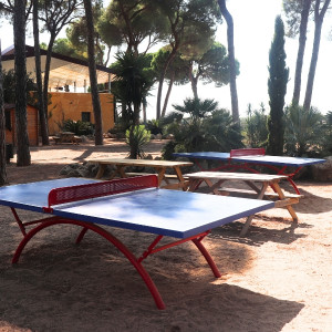 Instalaciones CBS Outdoor Adbentures Zona de Juegos de Ping Pong